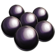 Perles noir